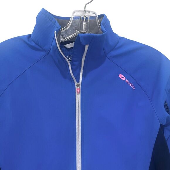 Sugoi Women's Firewall 220 zip jacket blue size medium - Picture 3 of 10